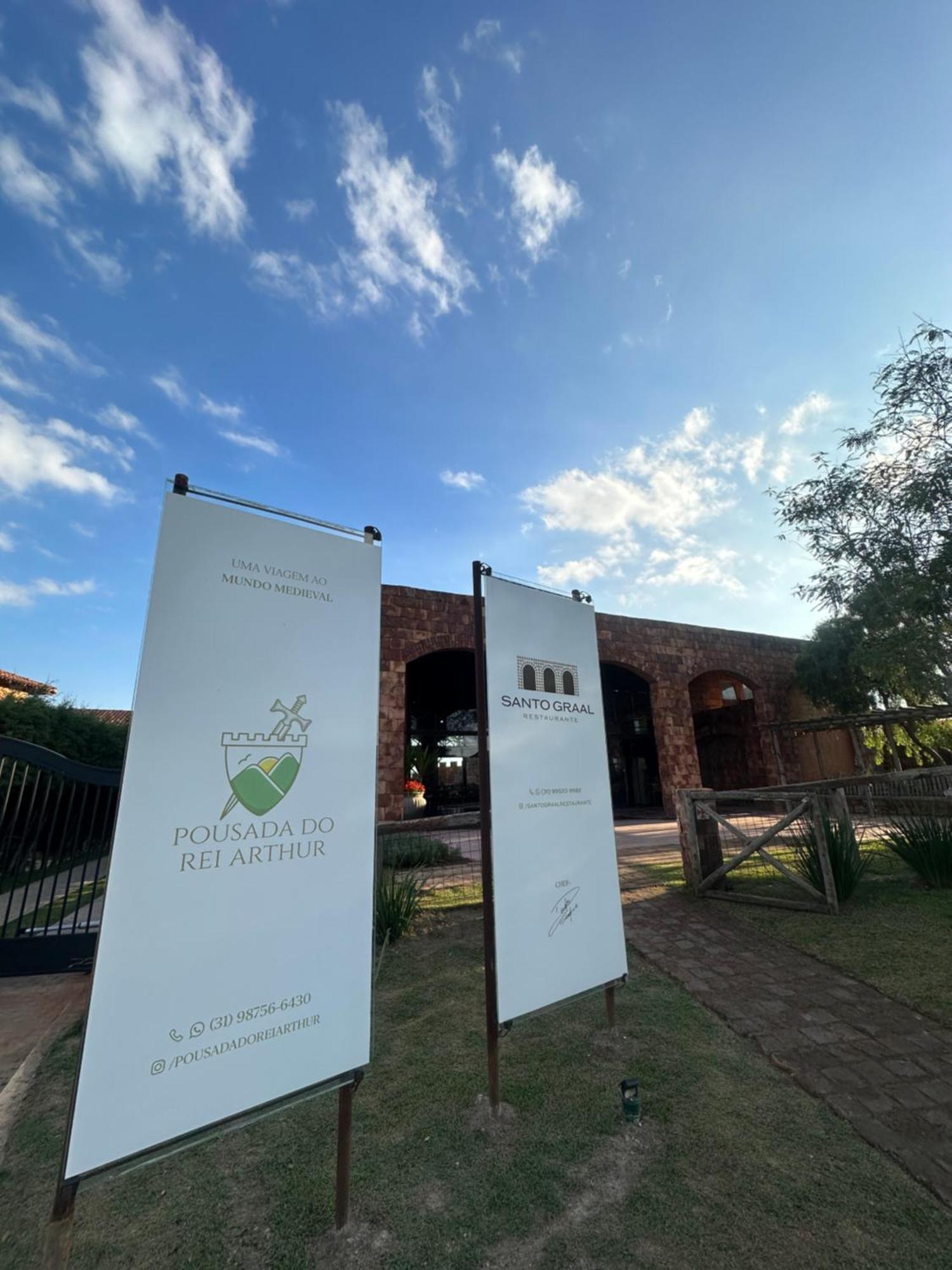 Pousada Do Rei Arthur Lavras Novas Eksteriør bilde